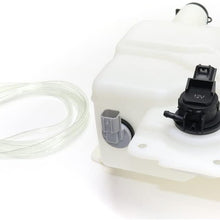 Washer Reservoir compatible with MAZDA 6 05-08 Assy w/Pump Cap and Sensor Sedan