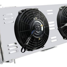 OzCoolingParts Full Aluminum Radiator + 3 x 9" Cooling Electric Fan w/Shroud + Thermostat/Relay Wire Kit for 1991-2001 92 93 94 95 96 97 98 99 00 Jeep Cherokee XJ/Comanche 2.5 4.0, L4 V6 Auto Engine