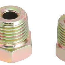 ECCPP Standard SAE Inverted Flare Brake Line Fittings Nuts Assortment 3/16" Kit Set