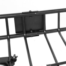KCHEX 64" Universal Black Roof Rack Cargo Carrier w/with Extension Luggage Hold Basket SUV