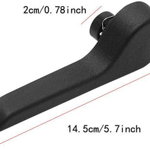 Seat Recliner Handle LH Driver Side Front Ebony for Chevy GMC Pickup Truck SUV (Black)