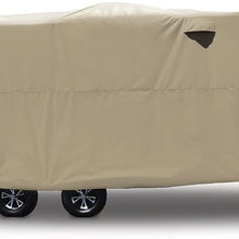 ADCO by Covercraft 74843 Storage Lot Cover for Travel Trailer RV, Fits 24'1"-26', Tan