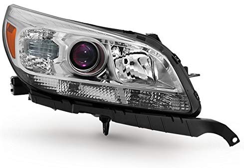 For 13-15 Chevy Malibu LT/LTZ/Eco Models Chrome Headlight Front Lamp Passenger Right Side Driect Replacement