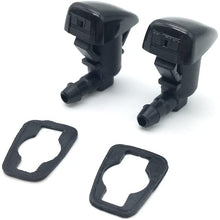 2 Front Hood Windshield Washer Nozzle Water Sprayer Jet fit for Buick Enclave, Cadillac SRX, Chevy Traverse, Chrysler 300M Concorde Intrepid, Dodge Intrepid, Ford Focus, GMC Acadia, Saturn Outlook