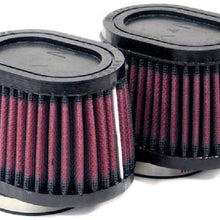 K&N Universal Clamp-On Air Filter: High Performance, Premium, Replacement Engine Filter: Flange Diameter: 2.125 In, Filter Height: 2.75 In, Flange Length: 0.625 In, Shape: Oval Straight, RU-0982