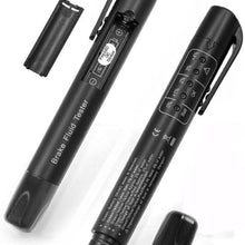 LANGYINH Brake Fluid Tester Pen,Auto Brake Oil Testing Pen with 5 LED Indicators,Support DOT3 DOT4 DOT 5 Auto Detector