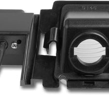 Navinio Waterproof Backup Camera Color Car Rear View Camera 170 Degree Viewing Angle License Plate with Night Vision for Jeep Wrangler Rubicon/Sahara/Unlimited Sahara (HD Camera)