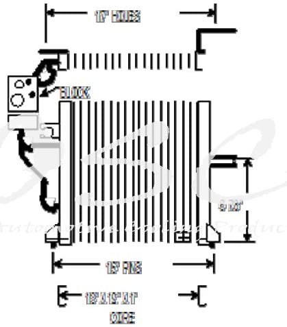 OSC Cooling Products 4511 New Condenser