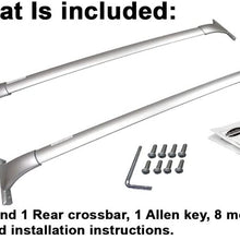 BRIGHTLINES Roof Rack Cross Bar Compatible with 2014-2020 Nissan Rogue (Rogue)