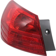 Make Auto Parts Manufacturing DOT/SAE Certified Driver/Left Side Red Lens With Bulb(s) Halogen Tail Light Assembly For Nissan Rogue 2008-2013 / Rogue Select 2014-2015 - NI2800183