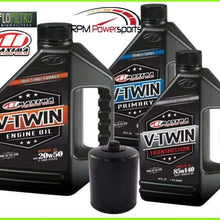 RPM Complete Engine Oil Change Kit for V-Twin Harley Davidson Twin Cam, 6 Quart