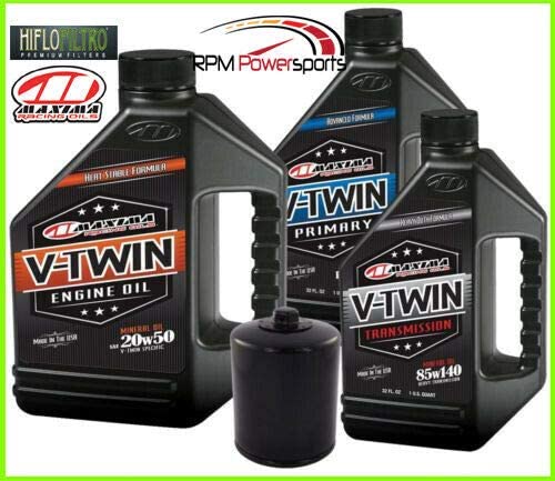 RPM Complete Engine Oil Change Kit for V-Twin Harley Davidson Twin Cam, 6 Quart