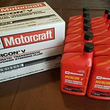 Motorcraft XT5QMC Mercon V Automatic Transmission Fluid - Case of 12 Quarts