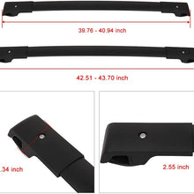 OCPTY Roof Rack Cross Bar Cargo Carrier Fit For Volkswagen Tiguan 2018-2020 Roof Rack Crossbars
