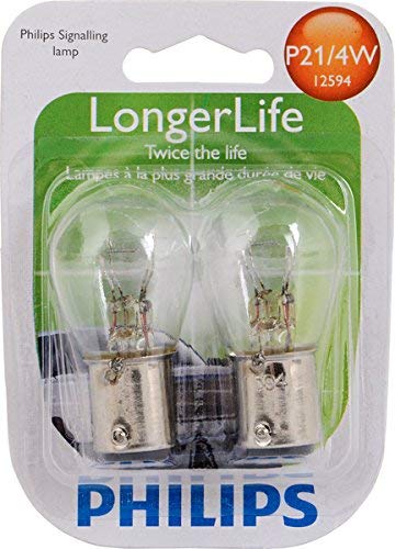 Philips 12594 LongerLife Miniature Bulb, 2 Pack