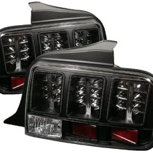 Spyder Ford Mustang 05-09 LED Tail Lights - Black (Black)