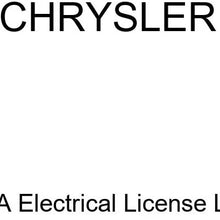 Genuine Chrysler 68248853AA Electrical License Lamp Wiring