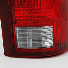 For C/K C10 Series Blazer Sierra Suburban Pickup Truck Red Clear Rear Tail Light Brake Lamps Replacement