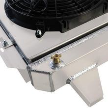 CoolingSky 62MM 4 Row Core Aluminum Radiator +2X12" Fan +Shroud&Thermostat Relay Kit for Ford F-150 F-250 F-350 Pickup Truck 1985-97