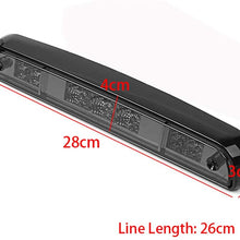 PAISION LED Rear Stop 3rd Brake Light For Ford F150 94-96/ F250 F350 94-97/ Bronco 92-96 Smoke Lens Tail Lamp