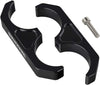 Supreme Suspensions - Black Universal Billet T6 Aluminum Coilover Reservoir Brackets