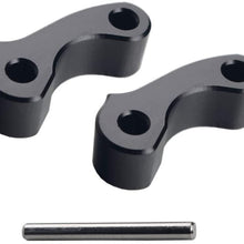 Dewhel Black 2x Aluminum Rear Window Latch Hinge Pivots For 95-04 Tacoma 00-06 Tundra Xtracab