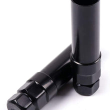 ECCPP Wheel Lug Nuts 24 Pieces + 2 Keys 12x1.5 Black Chrome Spline Drive Close End Lug Nuts for Toyota 4Runner/Avalon/Camry/Highlander/Land Cruiser/Prius C/Prius V/Rav 4/Sequoia/Tacoma 2015-2016