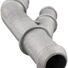 Aluminium Alloy Cooling Coolant T-Fitting Hose Pipe Connector For MK4 Golf Jetta Bettle A3 S3 TT 1.8T 1J0121087E 1J0122109AQ