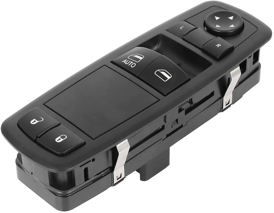X AUTOHAUX 68110870AA Car Front Left Side Master Power Window Switch for 2012-2015 RAM C/V 2012-2015 Dodge Grand Caravan 2012-2015 Chrysler Town and Country