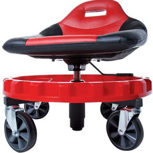 Traxion 2-700 ProGear Mobile Rolling Gear Seat W/Equipment Tray and All-Terrain 5" Casters