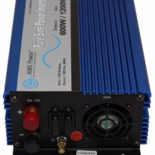 AIMS Power 600 Watt 12 VDC Pure Sine Car Power Inverter with Cables USB Port