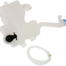 Windshield Washer Tank Assembly compatible with Honda Accord Crosstour 10-14 W/Pump and Cap