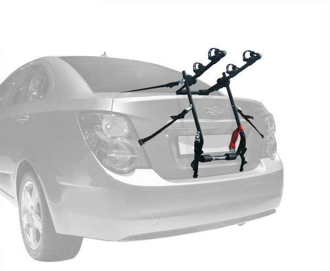 Tyger Auto TG-RK3B203S Deluxe 3-Bike Trunk Mount Bicycle Rack. (Compatible with Most Sedans/Hatchbacks/Minivans and SUVs.)