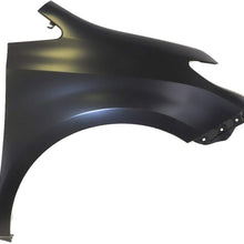 Titanium Plus Autoparts, 2011-2013 Fits For Toyota Sienna Front,Right Passenger Side FENDER WITH OUT ANTENNA HOLE