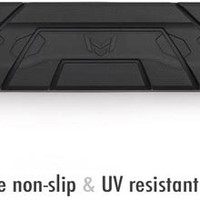 MaxMate WB2D41147 Custom Fit 2009-2018 Ram 1500 Quad Cab (Including 2019-2020 Classic) 4 inch Oval Stainless Steel Side Step Rails Nerf Bars Running Boards