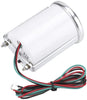 Duokon 52mm/2in 0-10000 RPM Tachometer LED White Light Pointer Tach Gauge Smoke Lens 12V