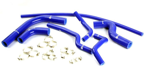 Silicone Radiator Heater Hose Kit Clamps For SUZUKI SAMURAI 1986 1987 1988 1989 1990 1991 1992 1993 1994 1995 Blue