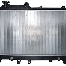 Rareelectrical NEW RADIATOR COMPATIBLE WITH SUBARU LEGACY 2.5I SEDAN 2010-2012 45111-AJ07A SU3010661 45111AJ07A 45111-AJ10A 45111AJ10A