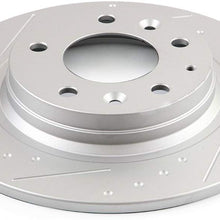 Brake Rotors Pads Kits,ECCPP 2pcs Rear Discs Brakes Rotors and 4pcs Ceramic Disc Brake Pads Set for 2006-2012 Mazda 6,2006-2010 Mercury Milan,2006-2009 Ford Fusion,2007-2009 Lincoln MKZ
