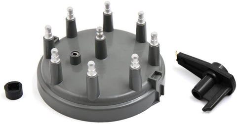 uxcell 8233 Car Ignition Distributor Cap and Rotor Kit for Ford Bronco Mustang F150 F250 F350 E150 E250 E350 DC 12V