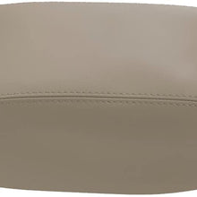 Zreneyfex Leather Center Console Lid Armrest Cover Replacement for Toyota Camry 2007-2011 Tan Beige