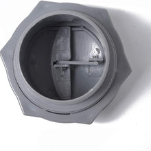 ACHICOO Auto Parts Motorcycle Fittings Car Accessories Universal 60mm 2.35 Inch Round A/C Air Outlet Vent for RV Bus Boat Ya-CHT Air Conditioner Vent Gray A0674-01