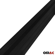 OMAC Roof Racks Lockable Cross Bars Carrier Cargo Racks Rail Aluminium Silver Set 2 Pcs. for Audi Q7 (4L) 2007-2015