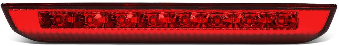 DNA Motoring 3BL-NROG17-LED-RD Full LED 3rd Third Tail Brake Light Replacement