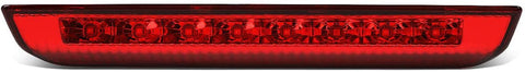 DNA Motoring 3BL-NROG17-LED-RD Full LED 3rd Third Tail Brake Light Replacement