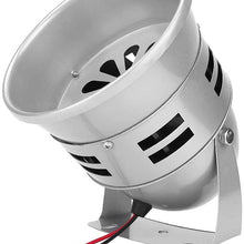 Akozon Horn 110dB Super Loud Car Motor Alarm Siren Electric Horn Speaker 12V