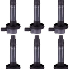cciyu Pack of 6 Ignition Coils for Ford/Lincoln/Mazda/Mercury 2007-2011 Fits for UF553 DG520 C1595