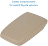 ECCPP Armrest Center Console Lid Cover W/Base for 2008-2014 for TOYOTA Highlander Armrest Cover Beige
