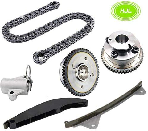 Timing Chain Kit+2 CVVT Gears For Hyundai Elantra 1.8L 2.0L Kia Soul 2.0L 14-18