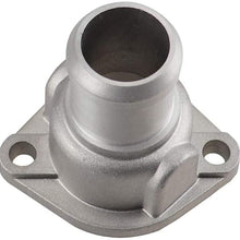 Aluminium Engine Cooling Radiator Coolant Hose Flange Fit for Audi A6 Seat Cordoba Skoda Felicia VW Jetta Santana Scirocco Passat Polo Golf Lupo Vento Corrado Transporter Caddy Addy 026121145E